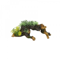 Classic Ornament - Wood with Plants