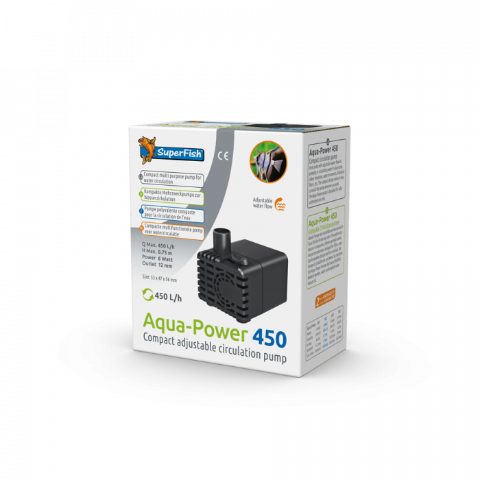 SuperFish AquaPower 450 Pump (Qubiq 60 Aquarium Pump)