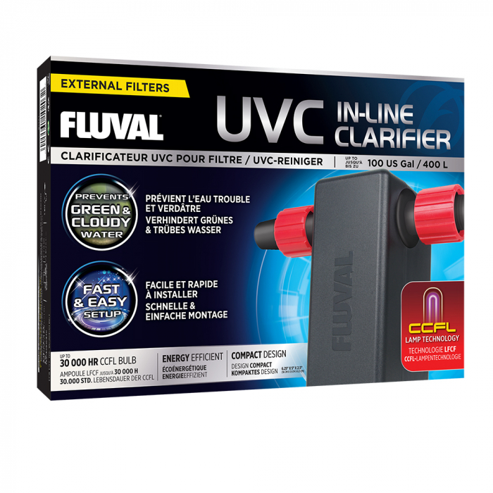 Fluval External Filter UV Clarifier Maidenhead Aquatics
