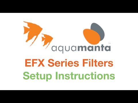 Sin marca Estera de Filtro Esponja de filtrado de Lana Fina de reemplazo para AquaManta EFX 300/400 External Filter 6 Piezas 