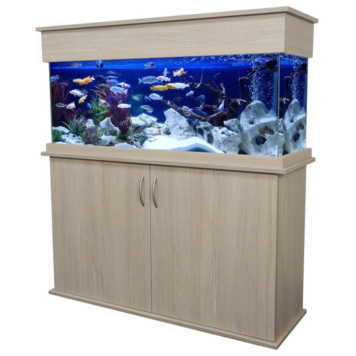 Elite 48x18x24” Aquarium & Cabinet - - Aquatics