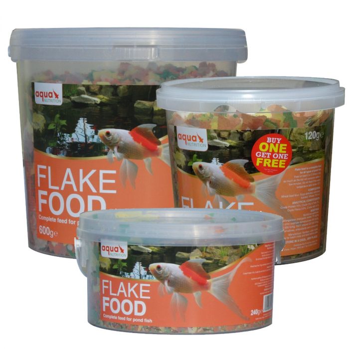 pond fish flakes
