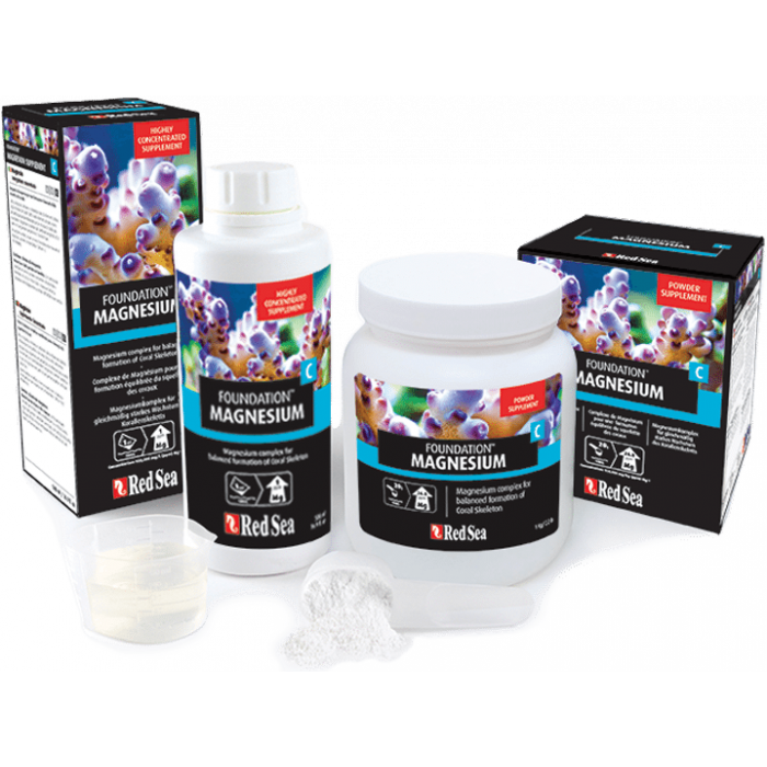 Supplement Foundation C Magnesium Red Sea Reef Coral Marine Trace Elements