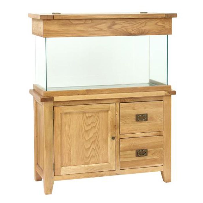 oak fish tank