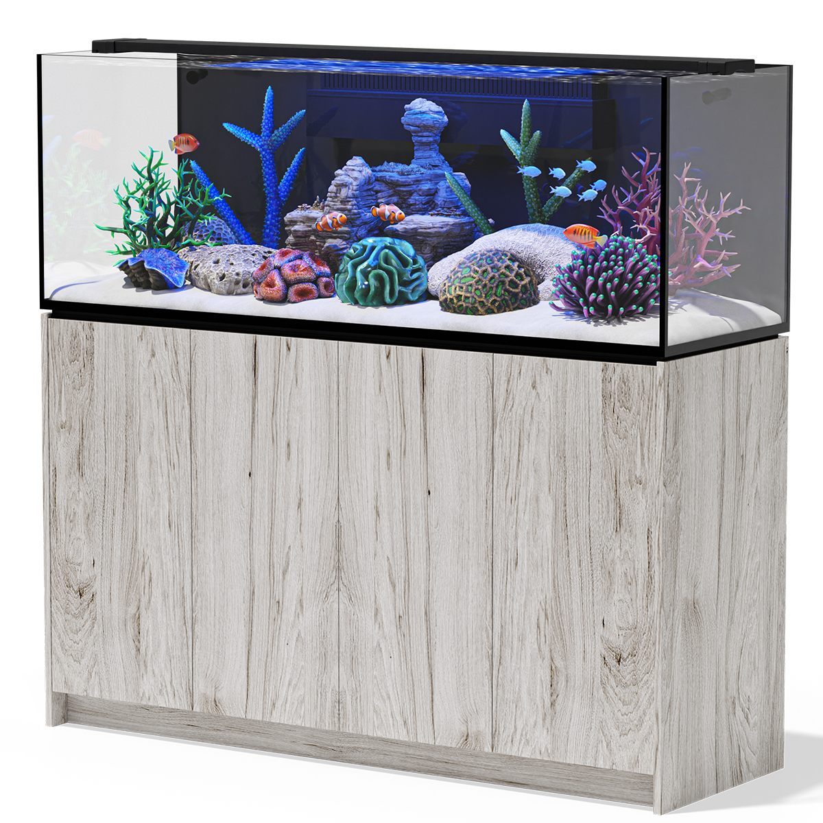 Aqua Marin 1500 Pro Aquarium, Sump and Cabinet - Mekong