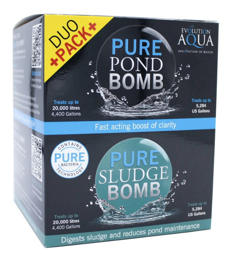 Evolution Aqua Pond Bomb & Sludge Bomb Duo Pack
