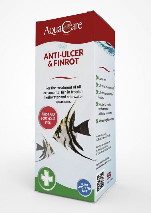AquaCare Anti-Ulcer and Fin Rot fish treatment by Maidenhead Aquatics