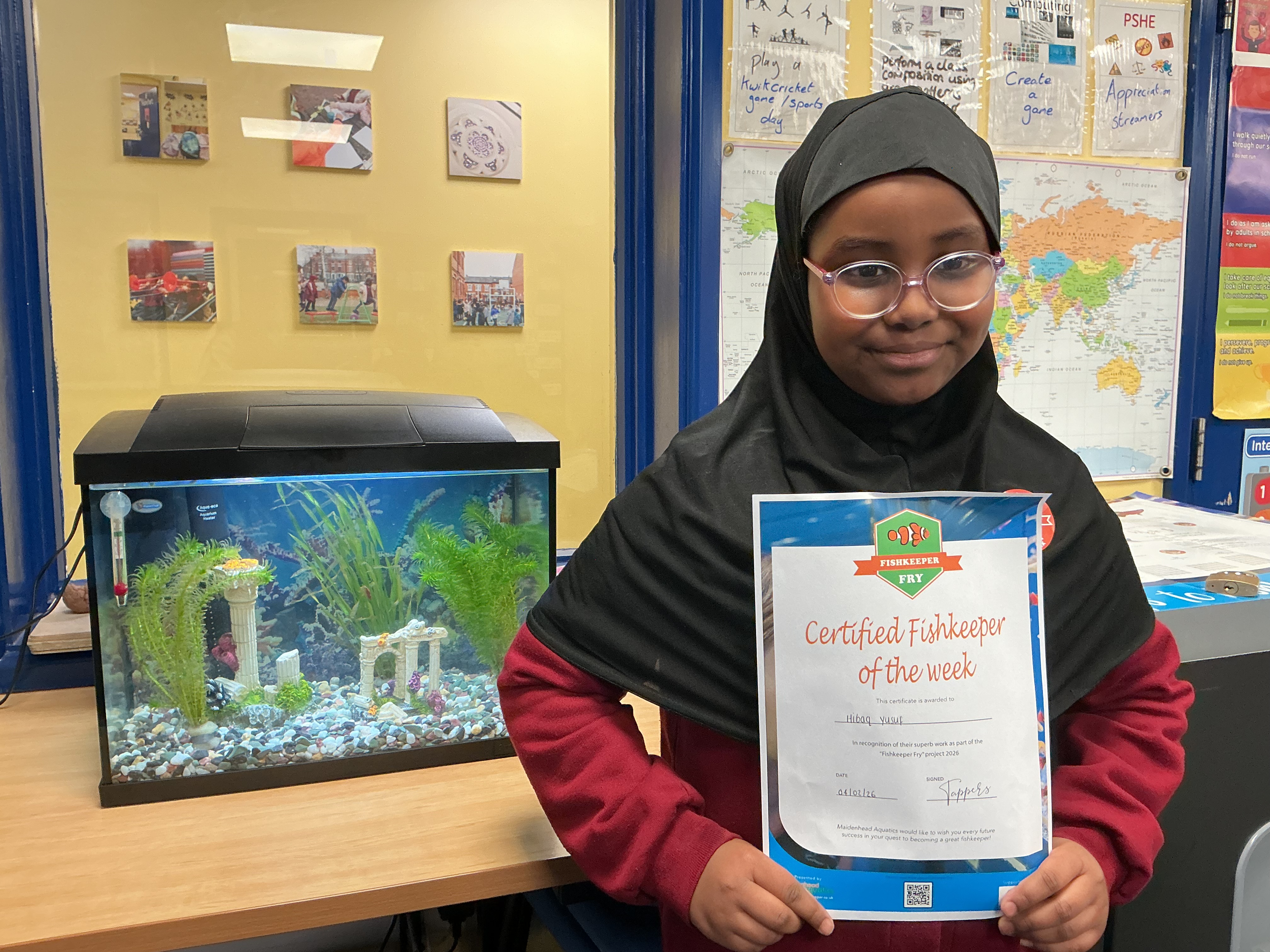 Sparkenhoe Community Primary - Fishkeeper Fry 2026 - Maidenhead Aquatics 