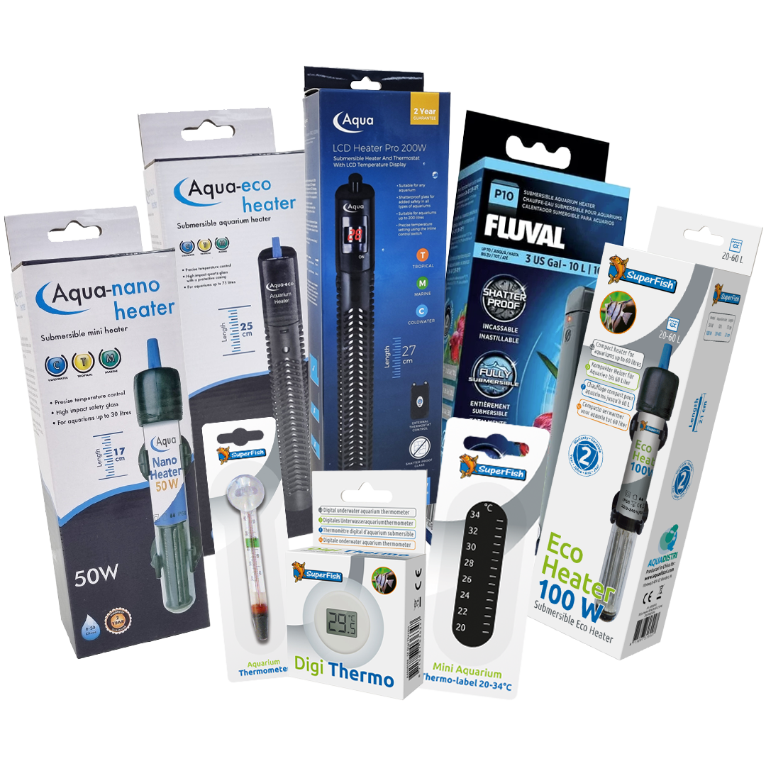 Heaters and Thermometers at Maidenhead Aquatics