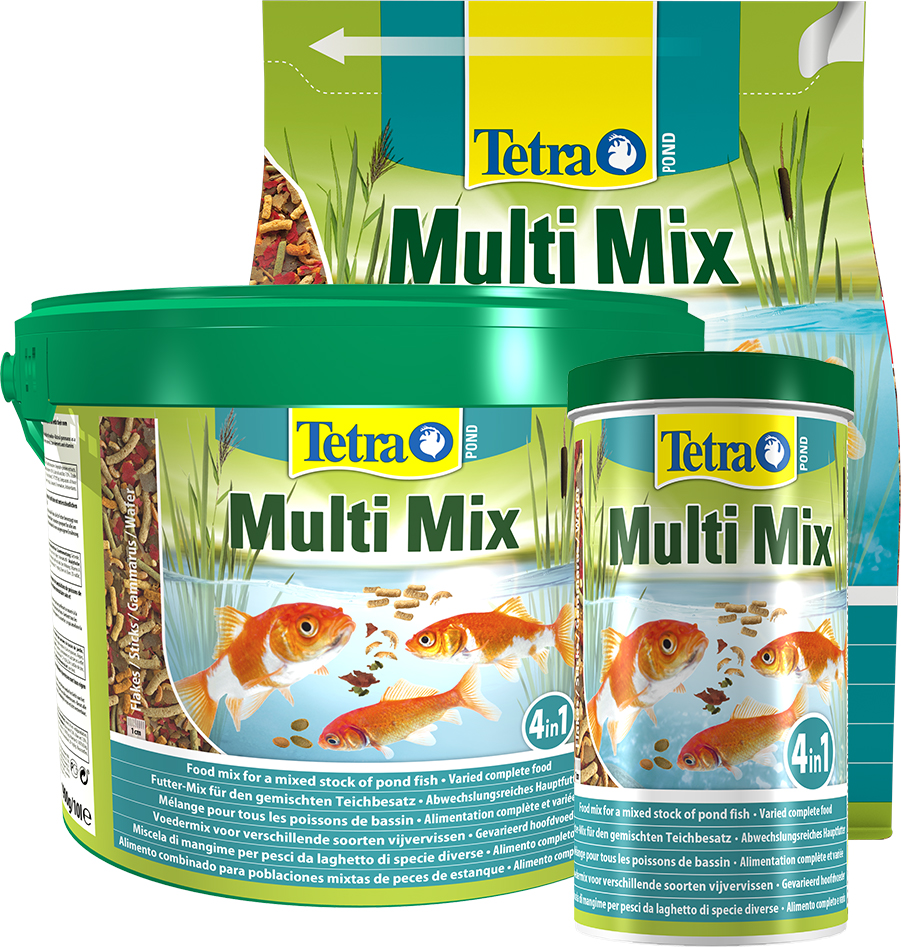 Tetra Pond Multi Mix Fish Food - Seau 10 litres