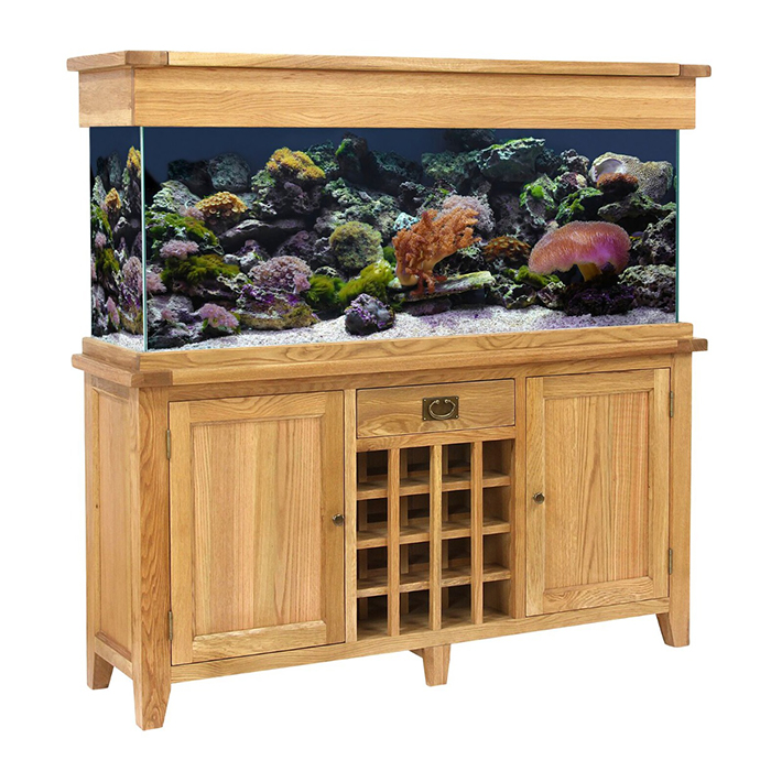 Aqua Oak 160cm Wine Rack Aquarium and Cabinet (AQ160WR) - Maidenhead  Aquatics
